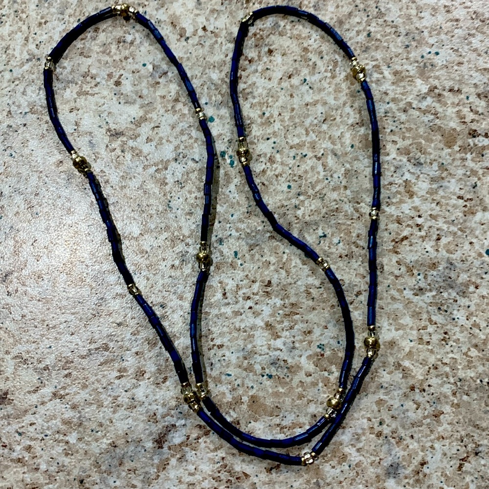 Hand beaded necklace